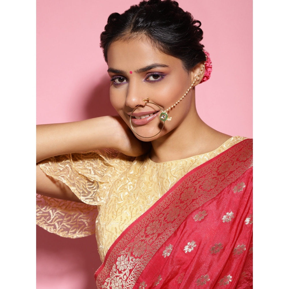 Ruby Raang Studio Beaded Nath