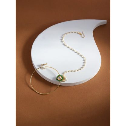 Ruby Raang Studio Beaded Nath