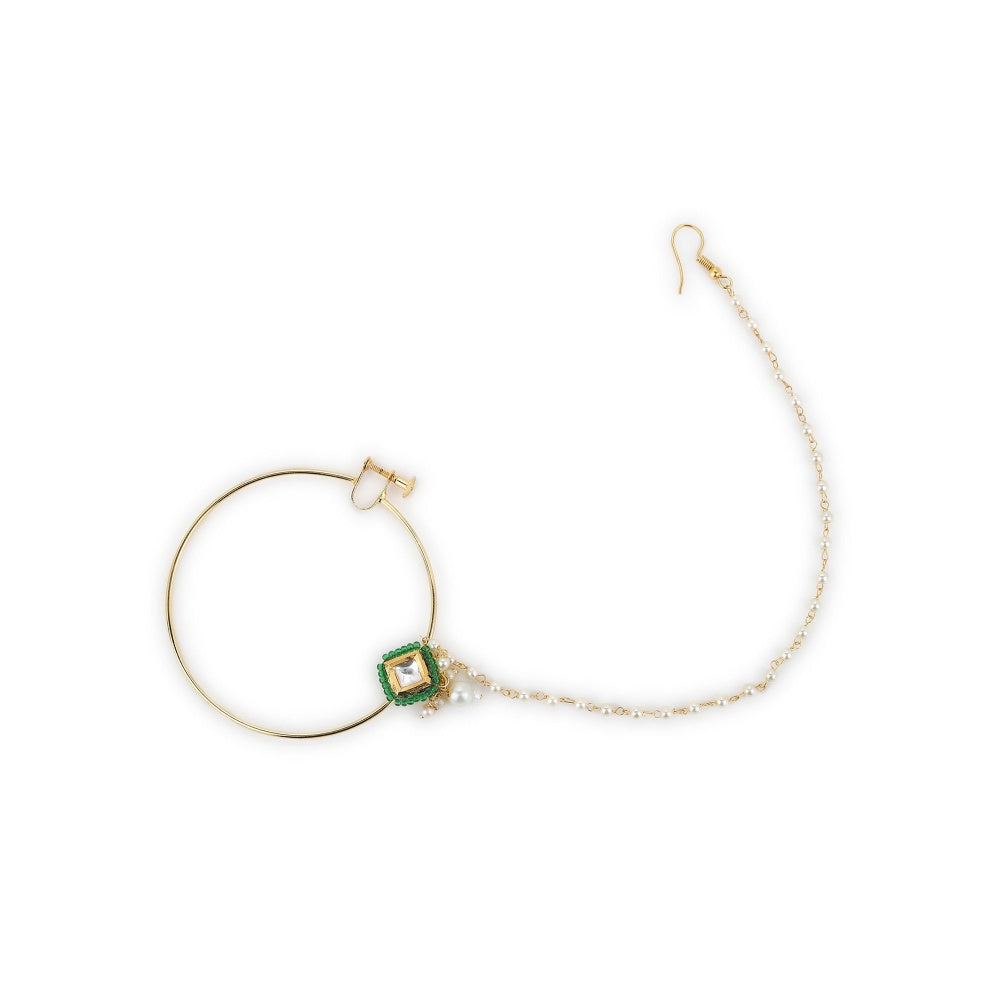 Ruby Raang Studio Beaded Nath