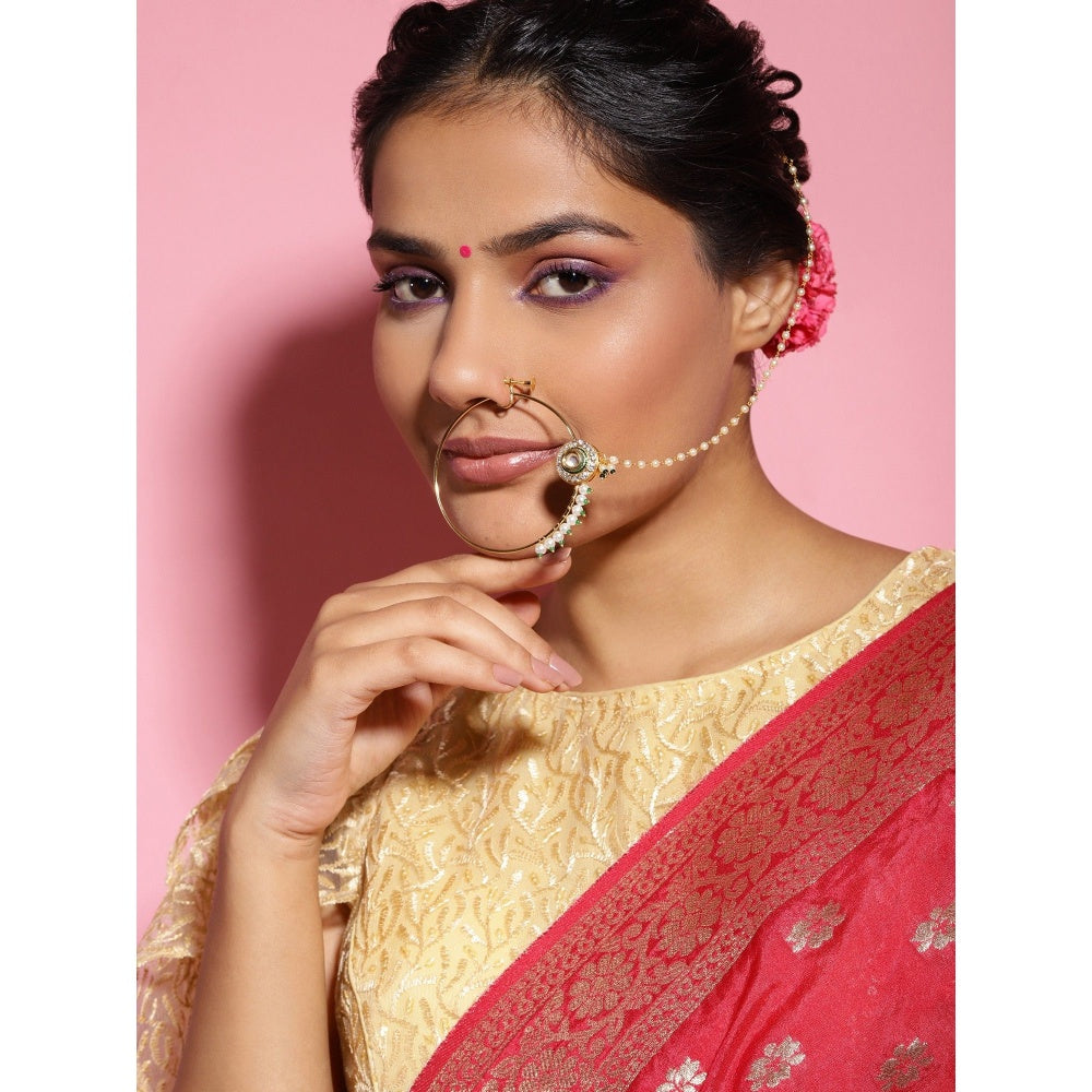 Ruby Raang Studio Beaded Nath