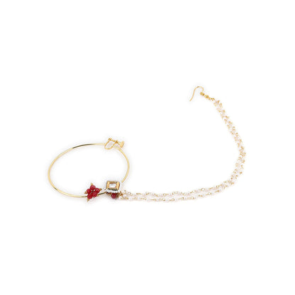 Ruby Raang Studio Beaded Nath