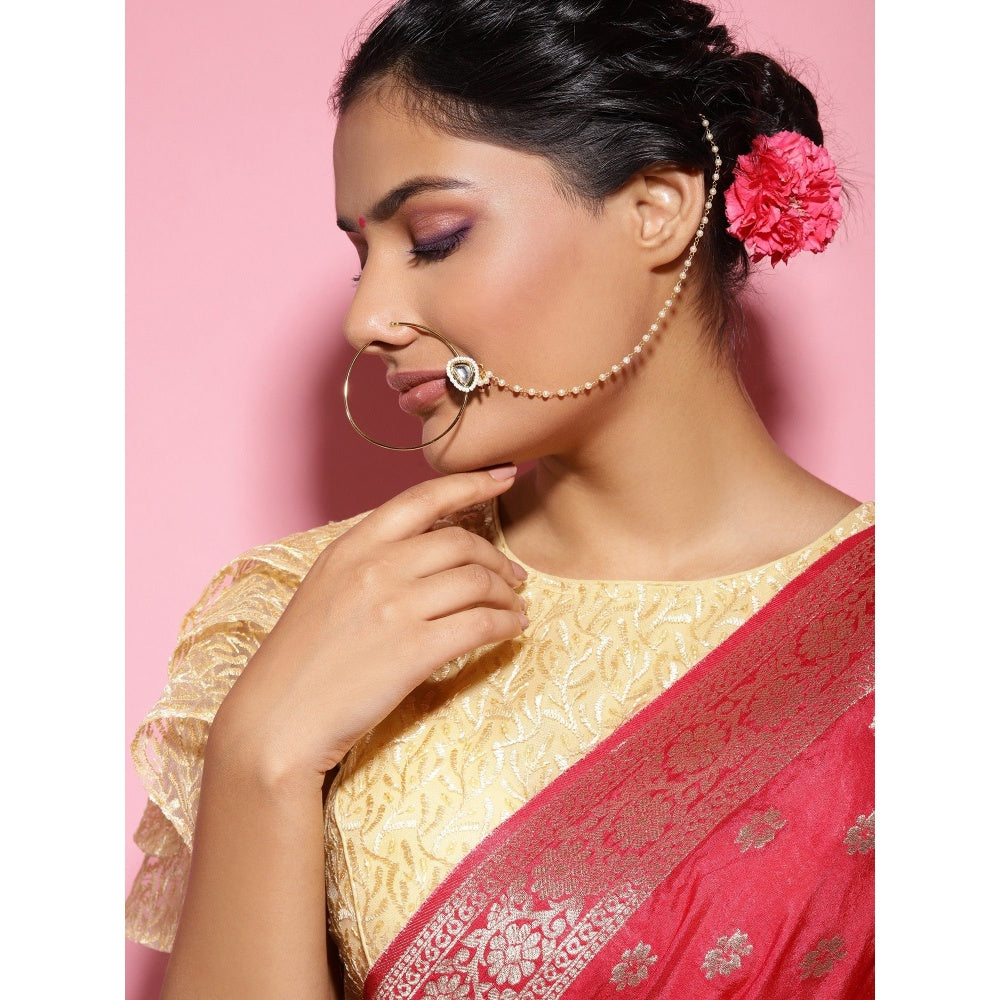 Ruby Raang Studio Beaded Nath