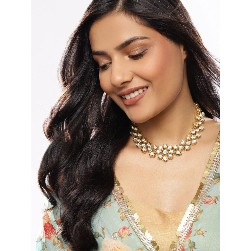 Ruby Raang Studio Kundan Neckpiece