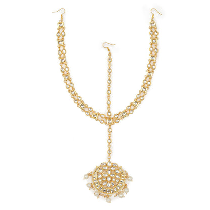 Ruby Raang Studio Kundan Matha Patti