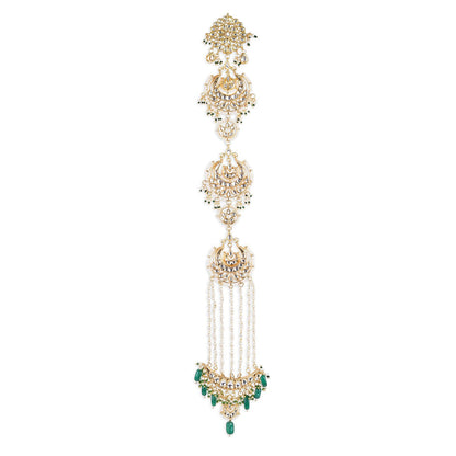 Ruby Raang Studio Kundan Beaded Braid