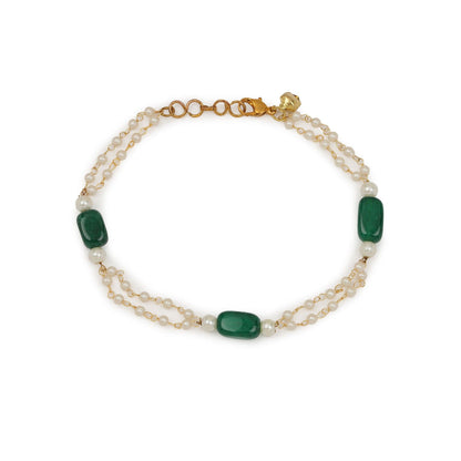 Ruby Raang Studio Pearl Anklets