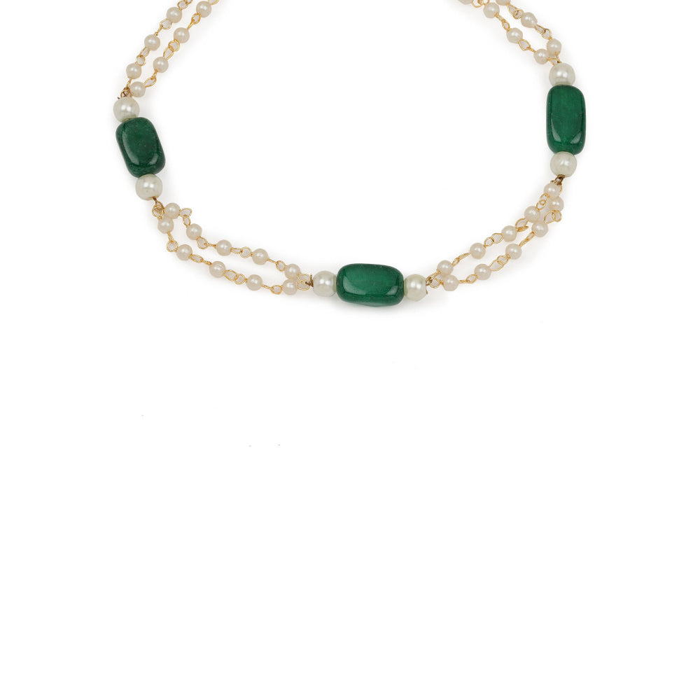 Ruby Raang Studio Pearl Anklets