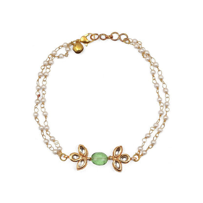 Ruby Raang Studio Kundan Anklets