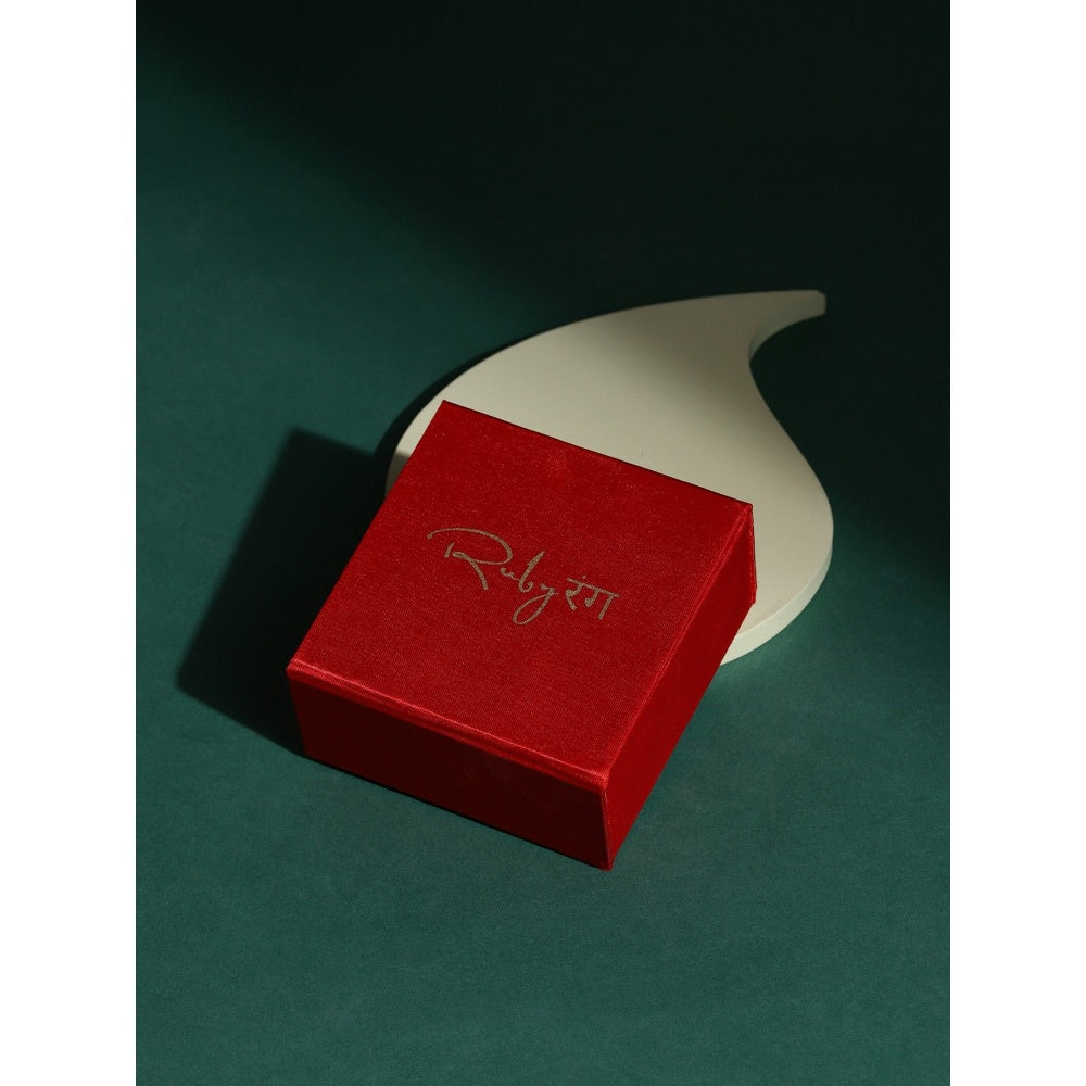 Ruby Raang Studio Kundan Anklets