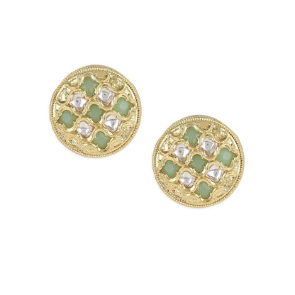 Ruby Raang Studio Kundan Earrings