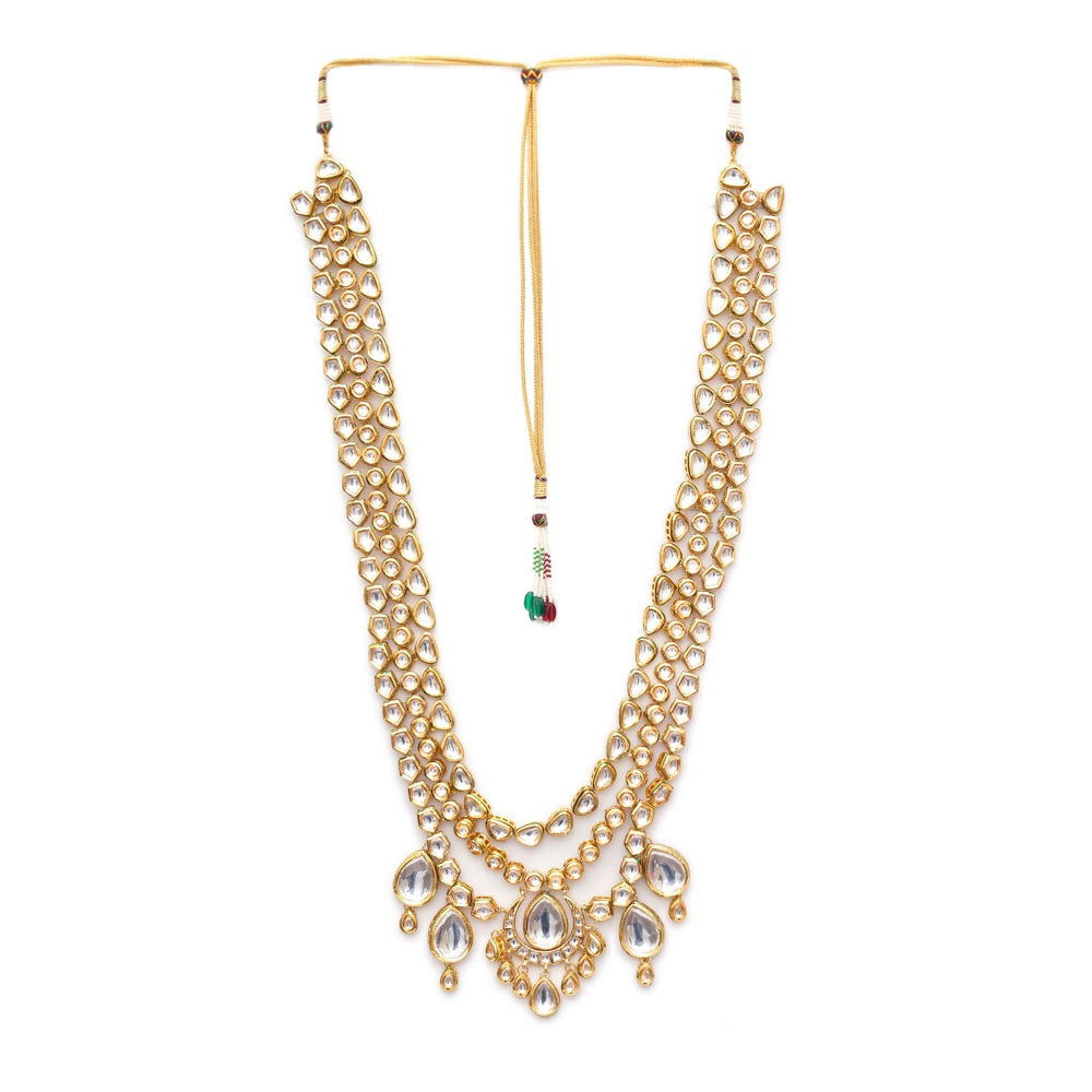 Ruby Raang Studio Kundan Maharaj Layered Necklace