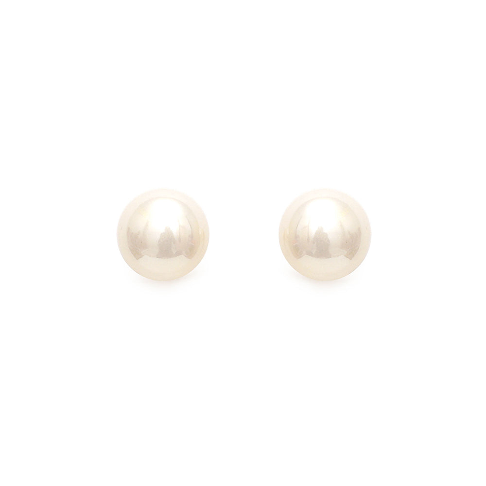 Ruby Raang Studio Cream Pearl Stud