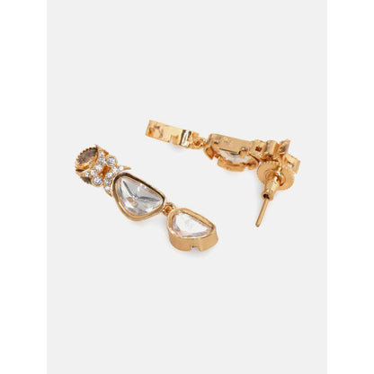 Ruby Raang Studio Ambit Diamond And Gold Earrings