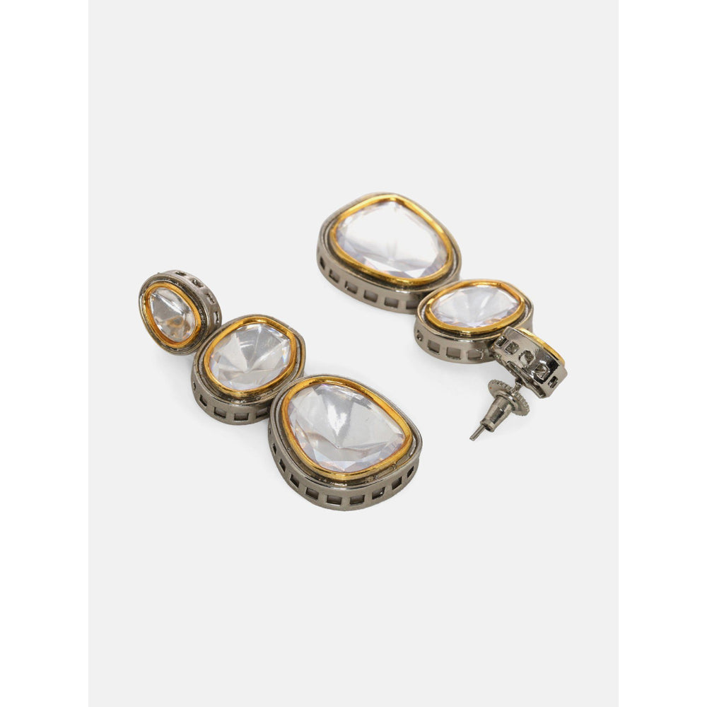 Ruby Raang Studio Kundan Earrings