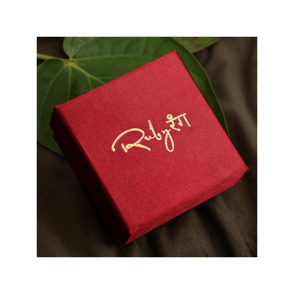 Ruby Raang Studio Round Pearl Stud Earrings