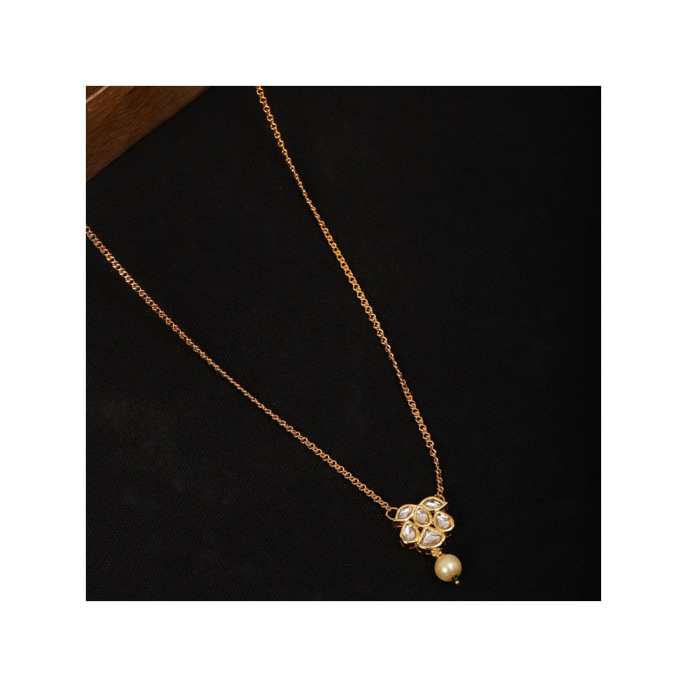 Ruby Raang Studio Long Kundan Necklace