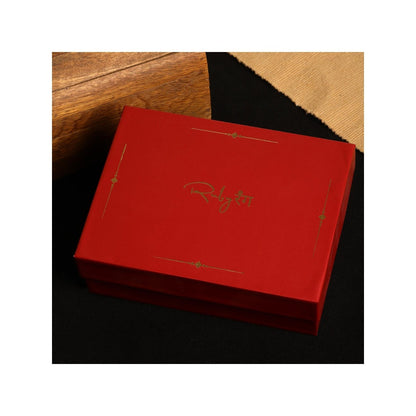 Ruby Raang Studio Kundan In Pearl String Necklace with Matching Studs