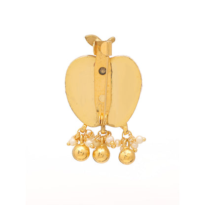 Ruby Raang Studio Apple Multi Stone Brooch