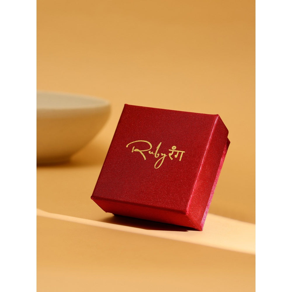 Ruby Raang Studio Gold Plated Kundan Necklace -Multi-Color