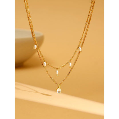 Ruby Raang Studio White & Gold, Handcrafted Kundan Necklace -White