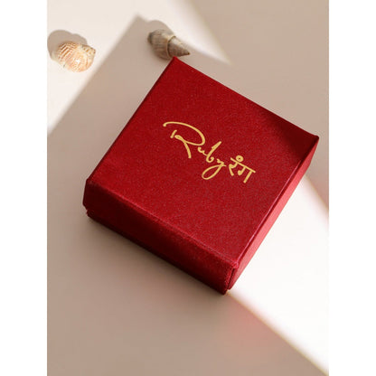 Ruby Raang Studio Yellow Citrine Crystal Beads Bracelet -Yellow