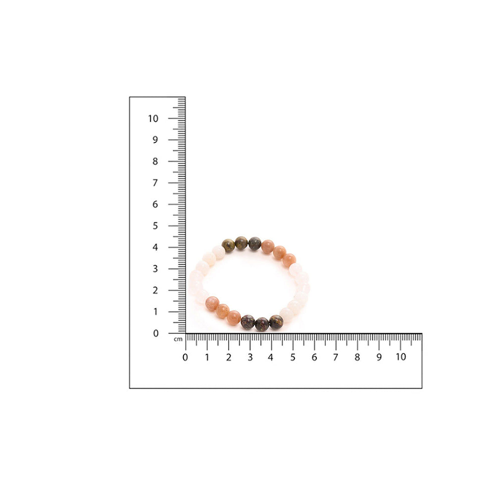 Ruby Raang Studio Multicoloured Beads Bracelet