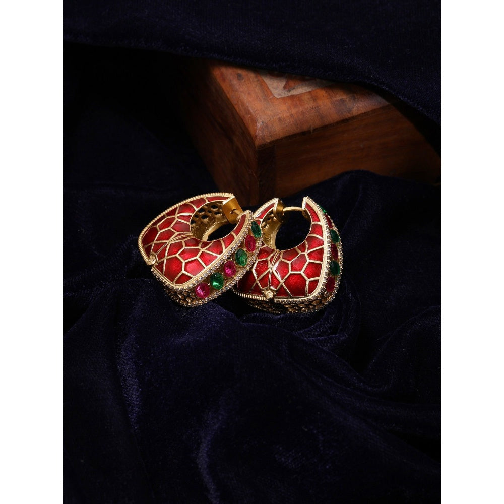 Ruby Raang Studio Multi Hoop Earrings