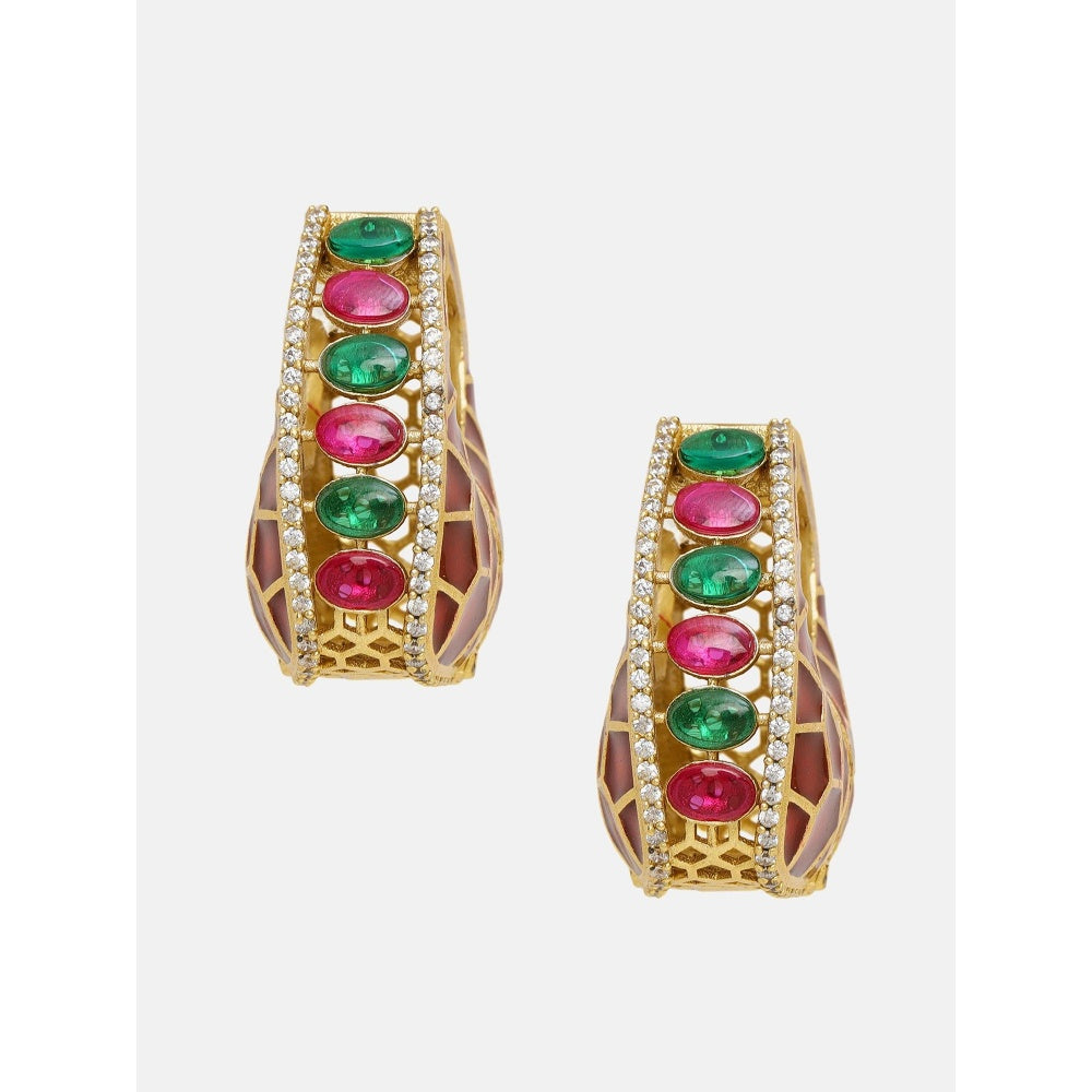 Ruby Raang Studio Multi Hoop Earrings