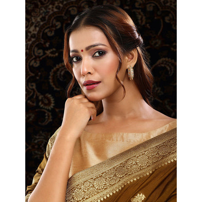 Ruby Raang Studio Kundan Hoop Earrings