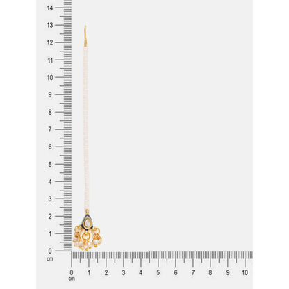 Ruby Raang Studio Kundan Maang Tikka