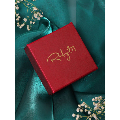 Ruby Raang Studio Kundan and Stone Ring