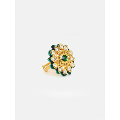 Ruby Raang Studio Kundan Ring