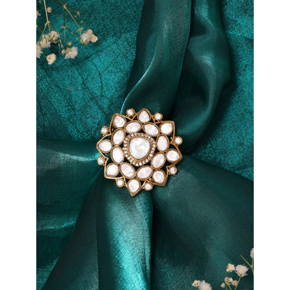 Ruby Raang Studio Kundan Ring