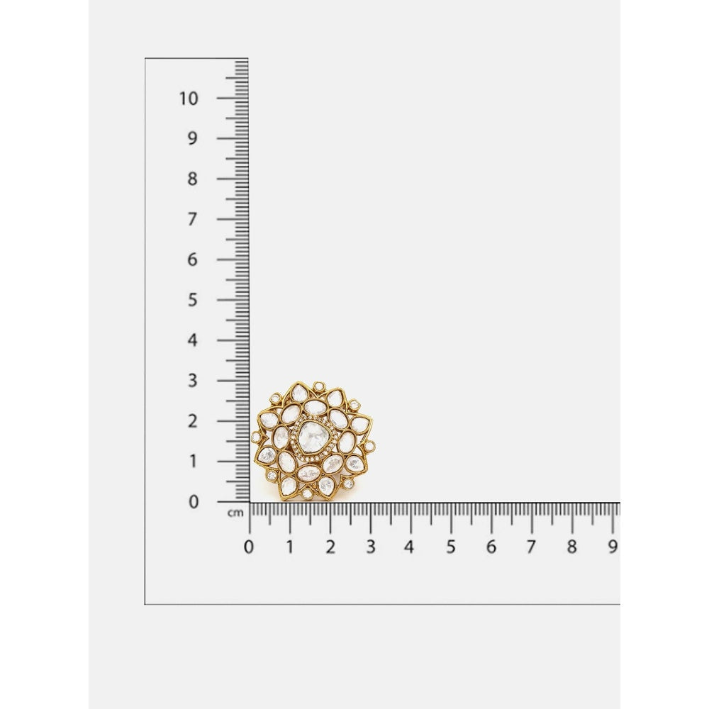 Ruby Raang Studio Kundan Ring