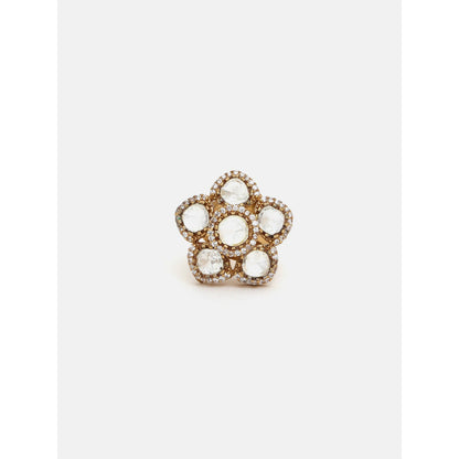 Ruby Raang Studio Kundan Ring