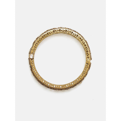 Ruby Raang Studio Traditional Kundan Stone Studded Kada