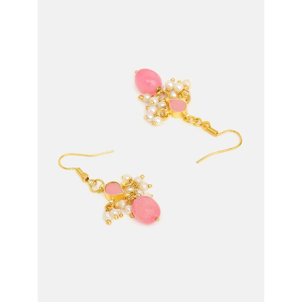 Ruby Raang Studio Mannat Maang Tikka With Pair Of Earrings