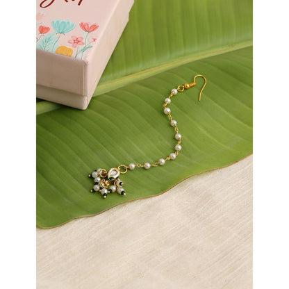 Ruby Raang Studio Kundan Kala Maang Tikka