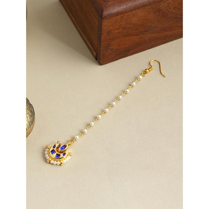 Ruby Raang Studio Virasat Jewels Maang Tikka