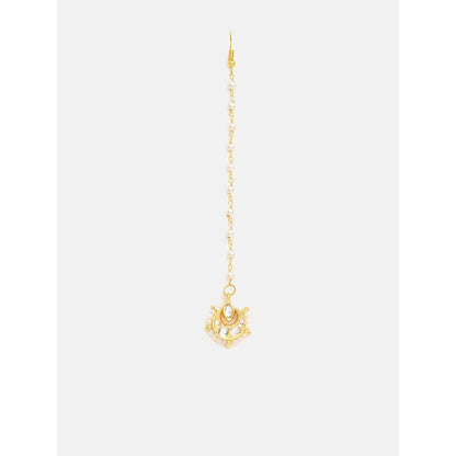 Ruby Raang Studio Chandni Charm Maang Tikka