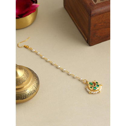 Ruby Raang Studio Sundari Maang Tikka