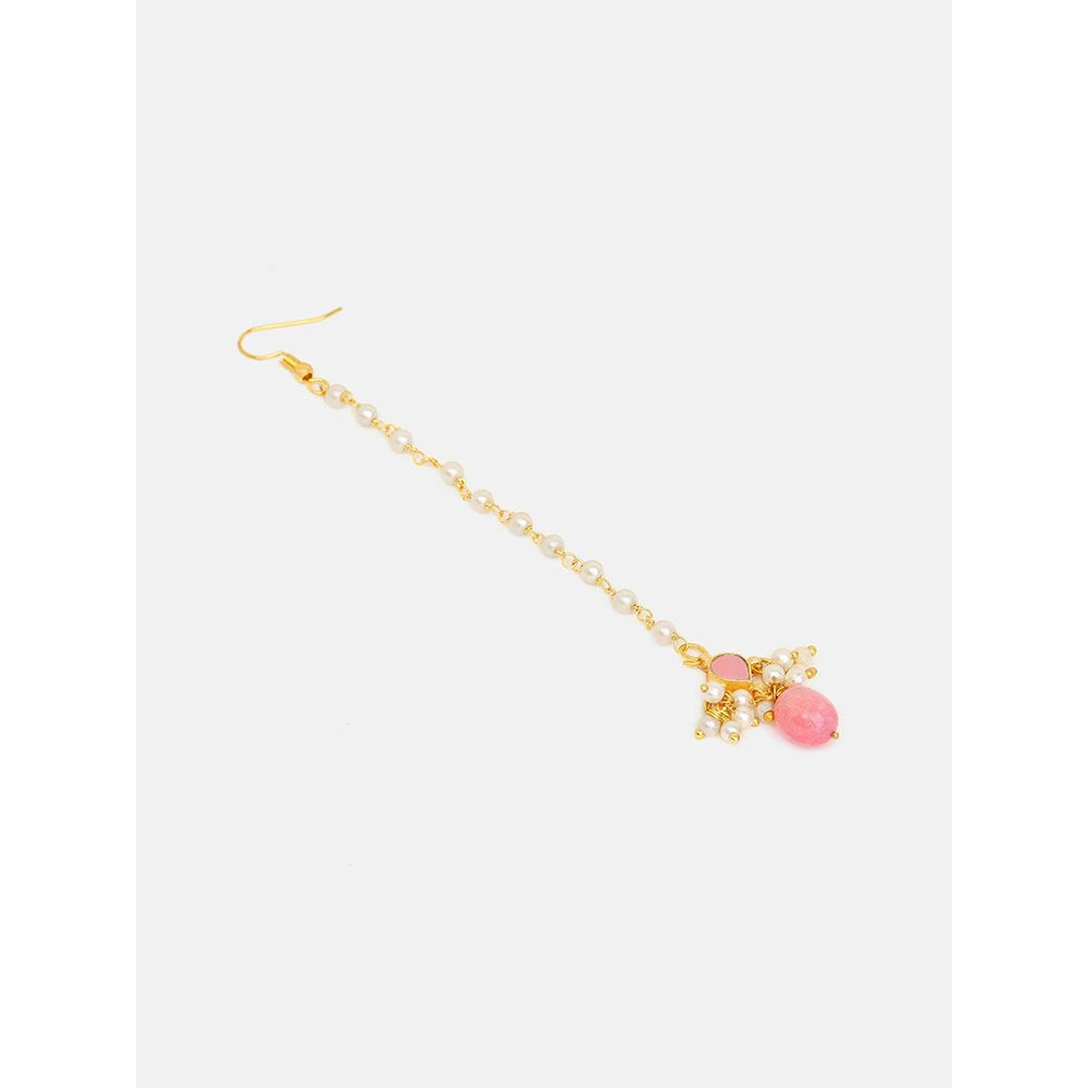 Ruby Raang Studio Sitara Sparkle Maang Tikka