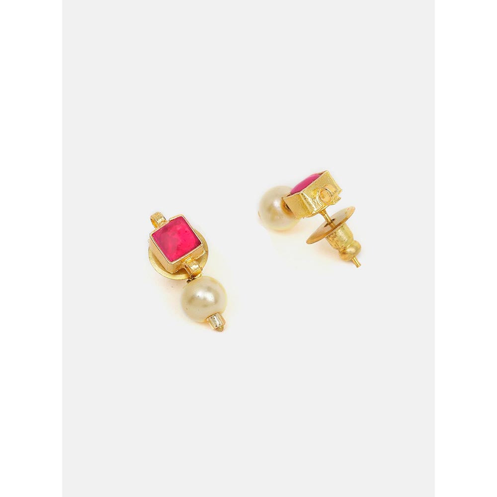 Ruby Raang Studio Garnet Glamour Earrings