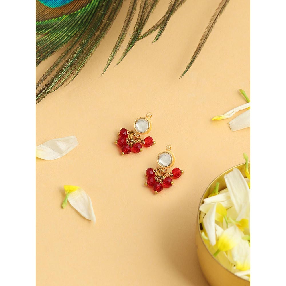 Ruby Raang Studio Women Dainty Drops Earrings