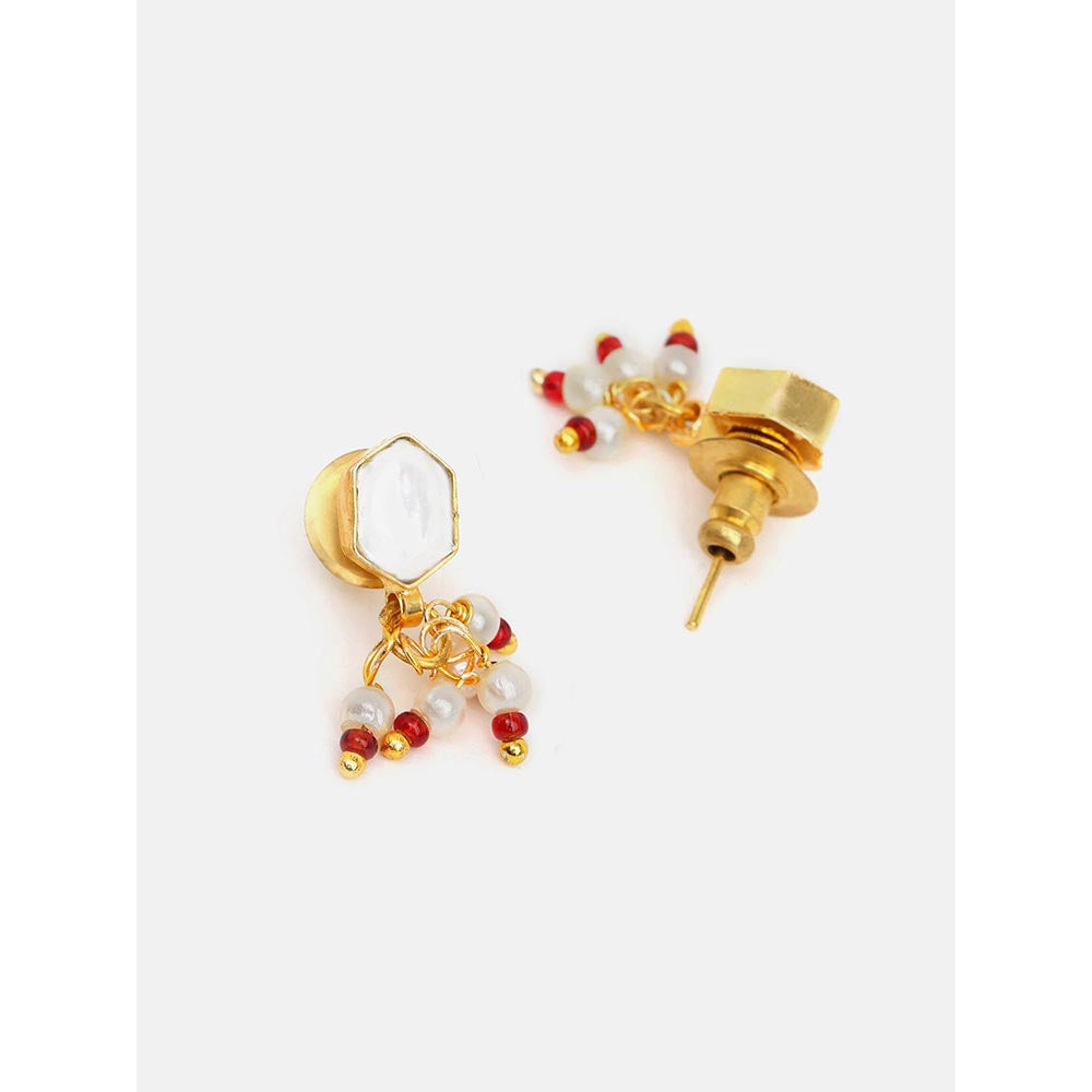 Ruby Raang Studio Gulnaar Mini Drops Earrings