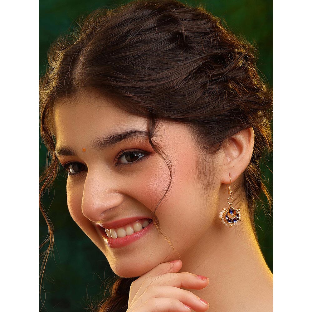 Ruby Raang Studio Nazakat Antique Earrings