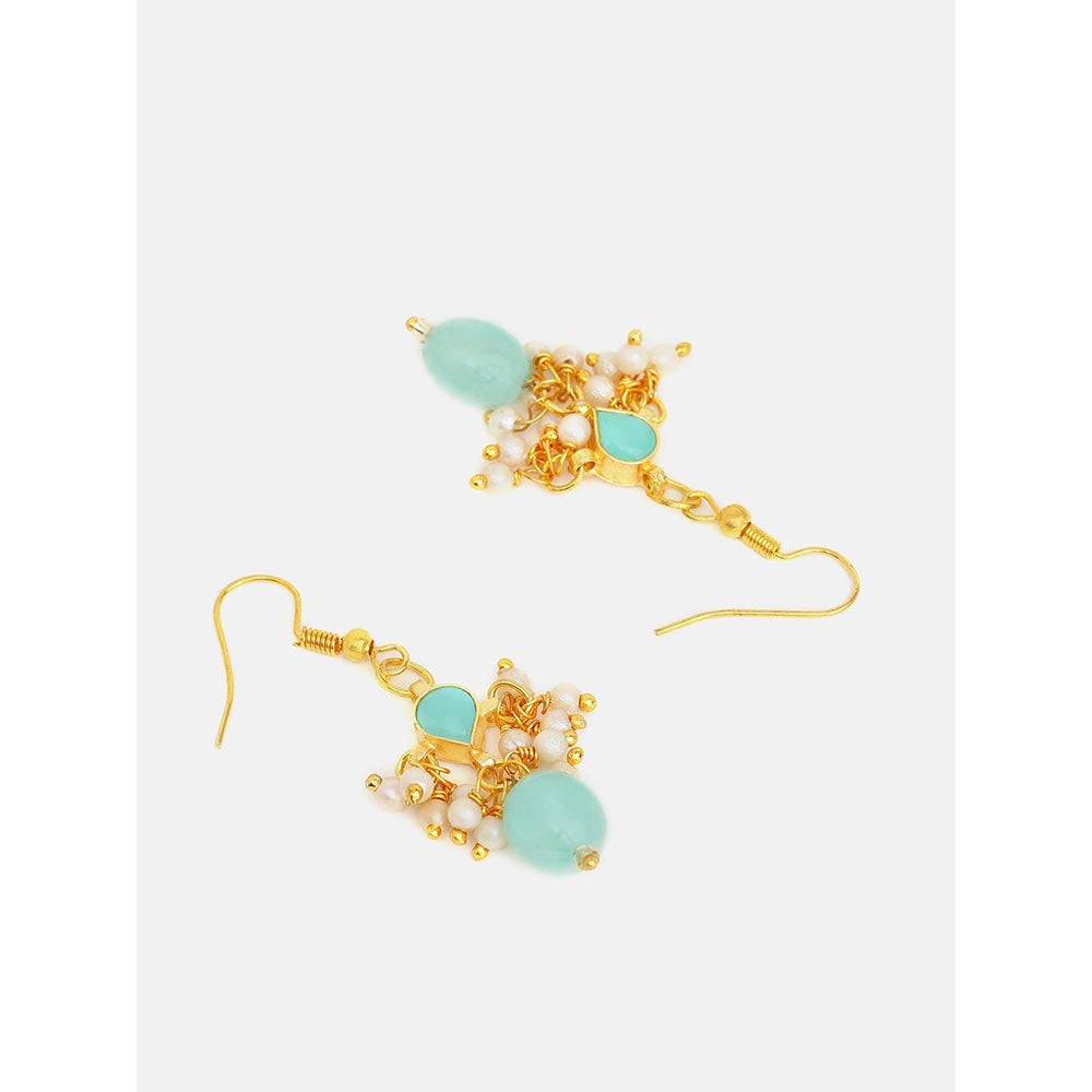 Ruby Raang Studio Chandni Green Earring