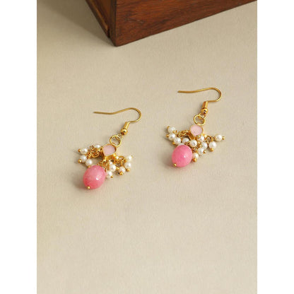 Ruby Raang Studio Rosebud Glow Earrings