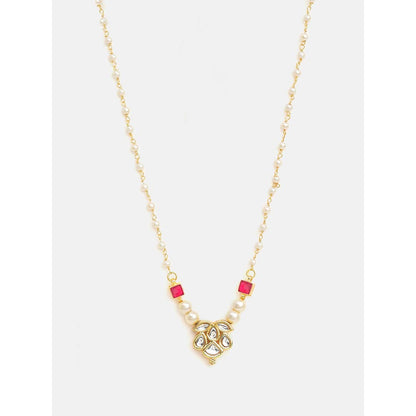 Ruby Raang Studio Noorika Red Kundan Necklace
