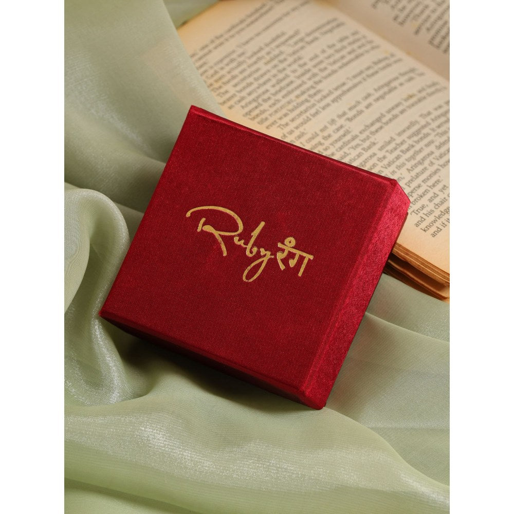 Ruby Raang Studio Kundan Raaj Ring